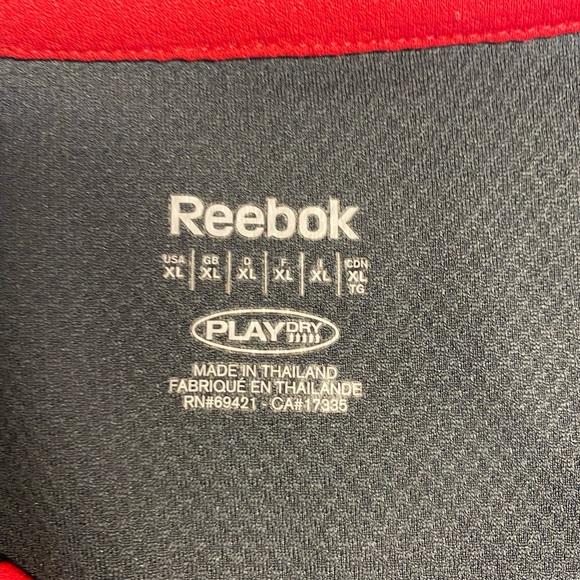 Reebok Play Dry Short Sleeve T Shirt Men’s XL - Picture 3 of 4